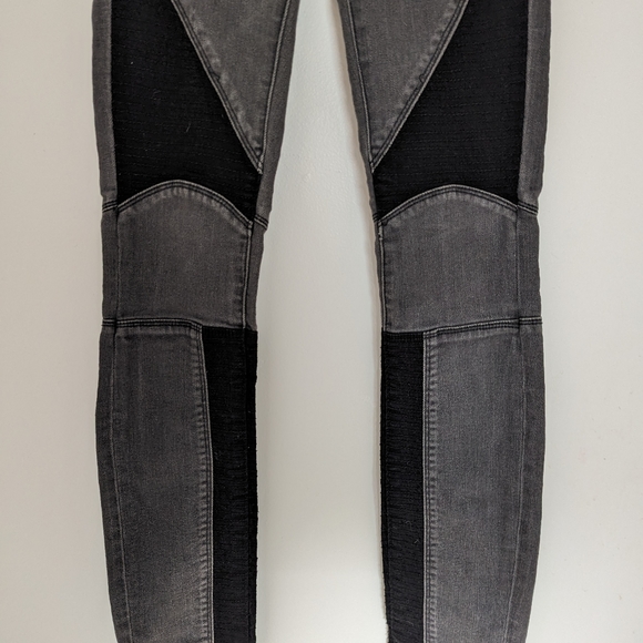 Black & Grey Rachel Roy Size 24 skinny jeans in great condition, stored lovingly - Picture 2 of 16